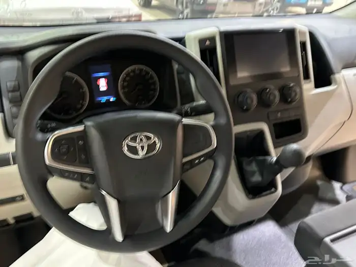 تويويا باص هايس بضاعه موديل 2026 سقف عالي اصفار سعودي 3