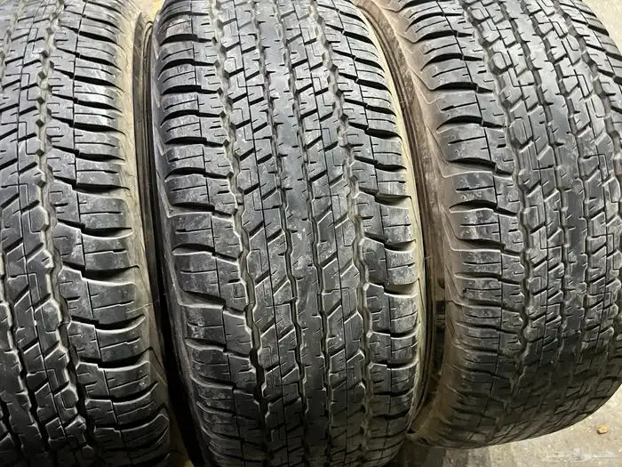 كفرات دنلوب وكاله جيب جكسار مقاس 285 60 18 6