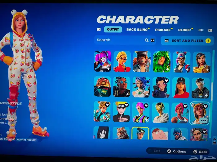 حساب فورت نايت 5