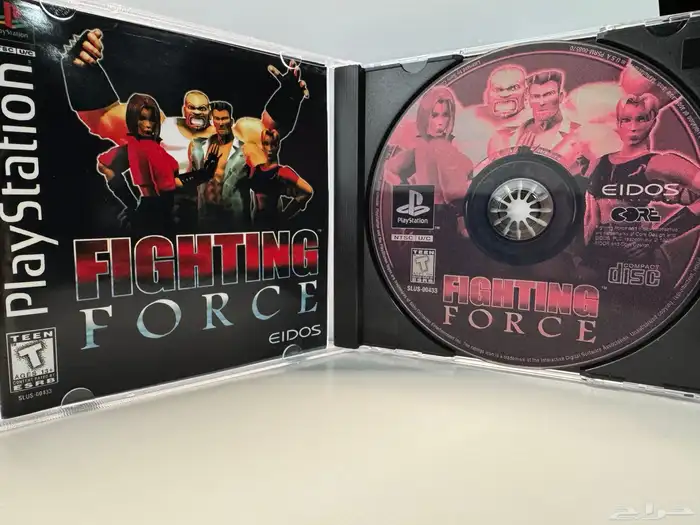 شريط لعبة قتال الشوارع سوني 1 Fighting Force PS1 1