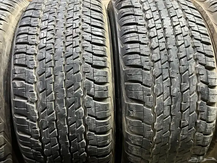 كفرات دنلوب وكاله جيب جكسار مقاس 285 60 18 19
