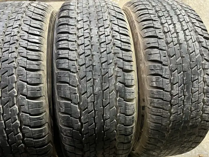 كفرات دنلوب وكاله جيب جكسار مقاس 285 60 18 18