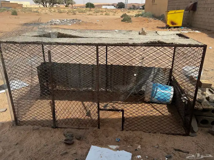 عشه دجاج او حمام مترين في متر 1