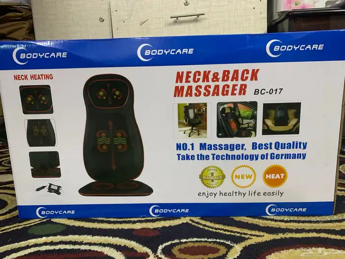جهاز مساج يوضع على كرسي جديد لم يستخدم 0