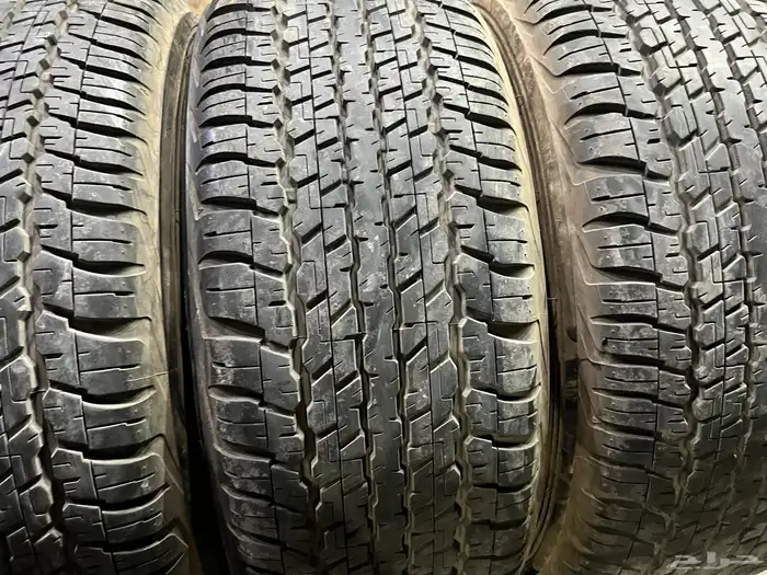 كفرات دنلوب وكاله جيب جكسار مقاس 285 60 18 0