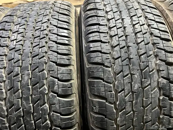 كفرات دنلوب وكاله جيب جكسار مقاس 285 60 18 17
