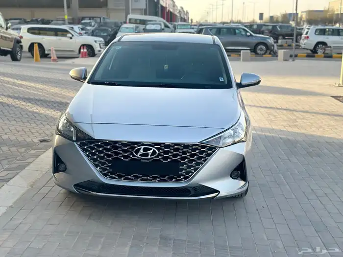 هونداي أكسنت الموديل2022 سعودي الوعلان مخزن 1