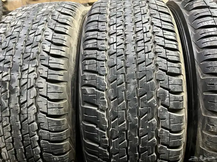 كفرات دنلوب وكاله جيب جكسار مقاس 285 60 18 16