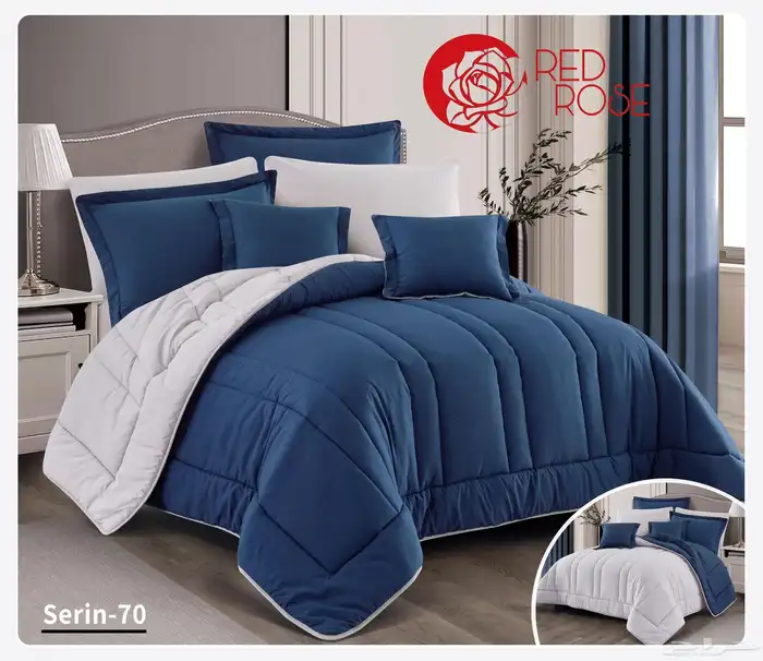 مفرش سرير صيفي 8 قطع 0