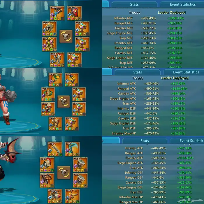 قائد حشد وعجائب لوردس موبايل(انباع) 3