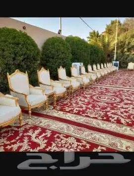 تاجير كراسي وطاولات وفرش 1