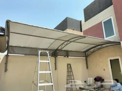 تركيب سواتر ومظلات 1