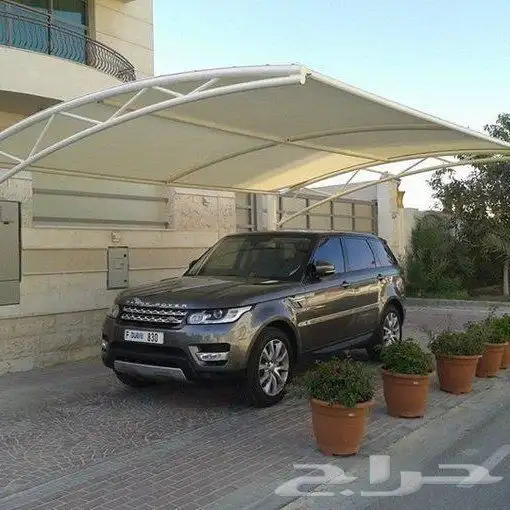 مظلات سيارات سواتر هناجر جميع انواعها تركيب 6