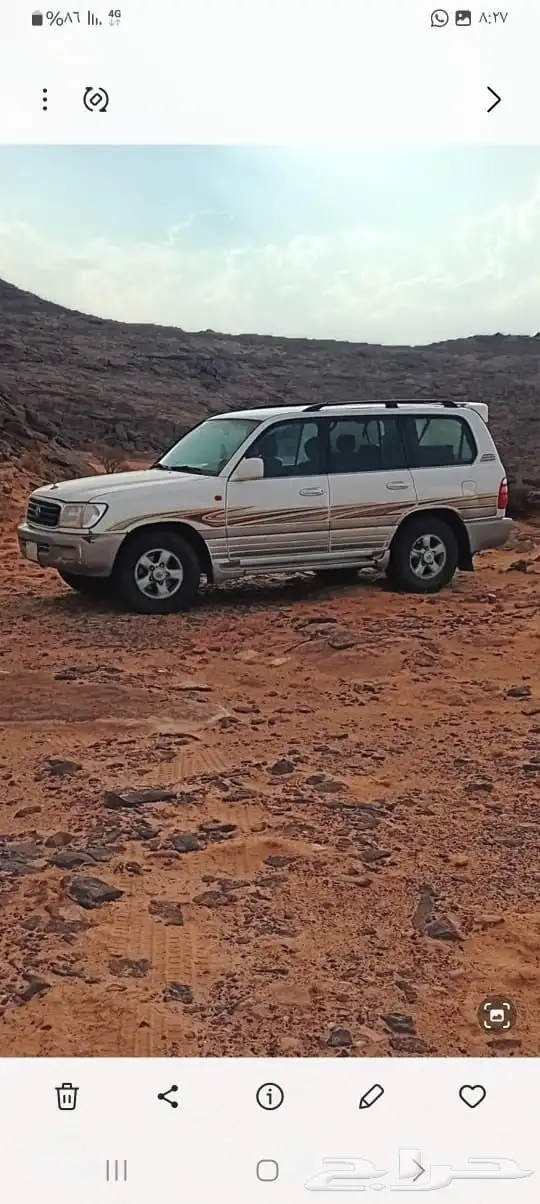 للبيع تويوتا لاندكروزر جكسار 2002 0