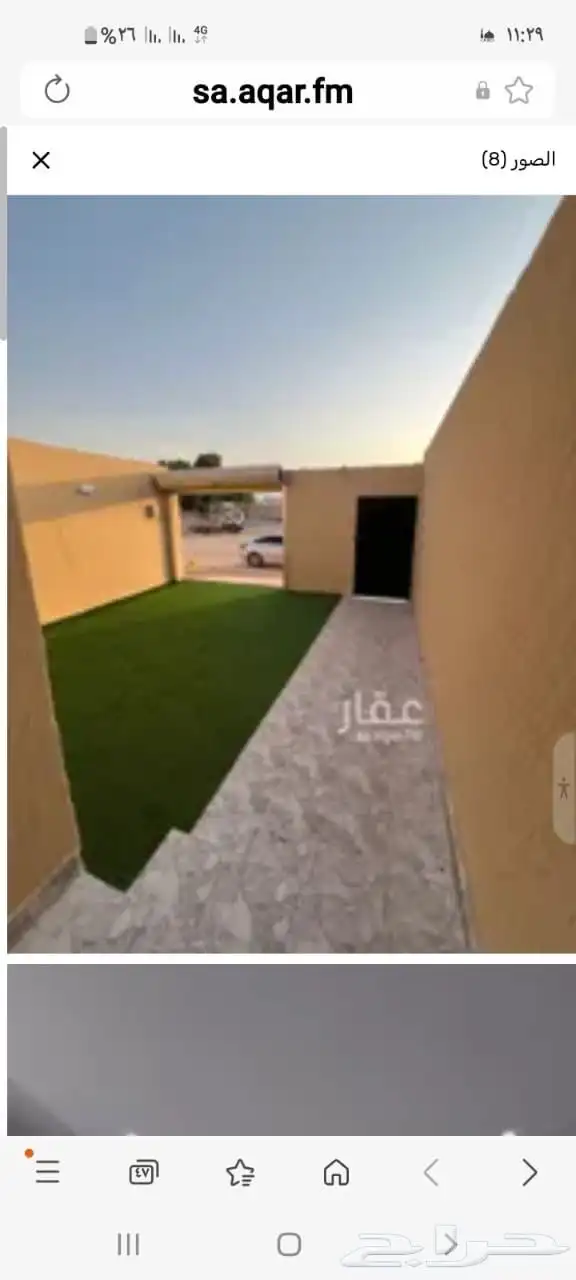 استراحات للاجار سنوي في الرمال م 600 1