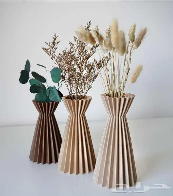 أحواض نباتات عصرية   مطبوعة بتقنية 3D Printing   جدة 5