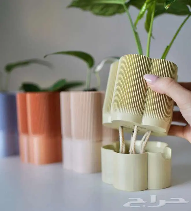 أحواض نباتات عصرية   نظام ري ذاتي 1