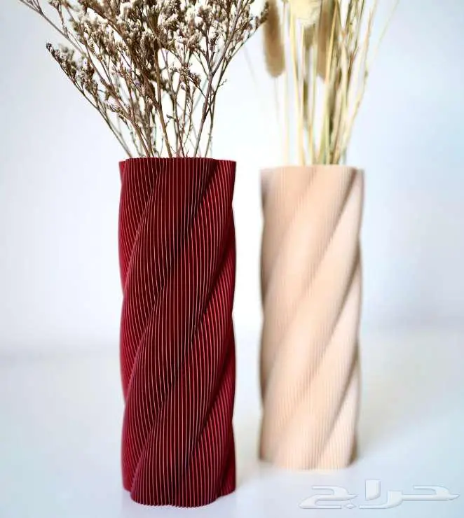 أحواض نباتات عصرية   مطبوعة بتقنية 3D Printing   جدة 9