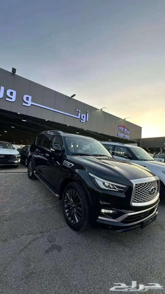 انفينتي QX80 برواكتيف بلاك موديل 2024 7