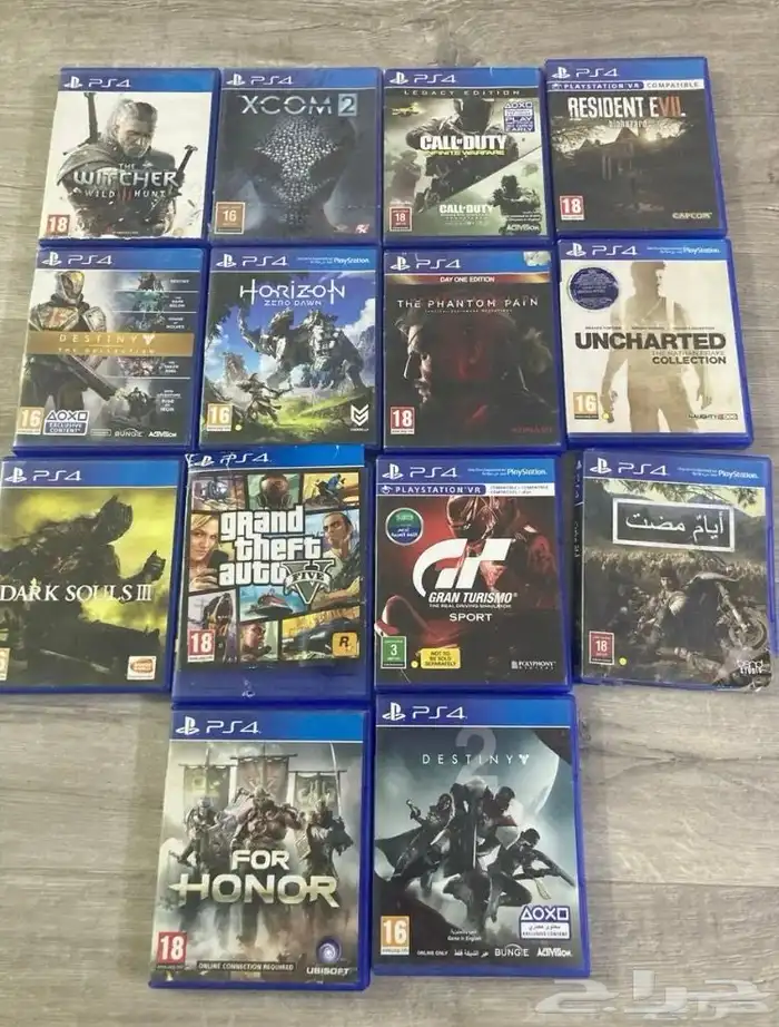 14 شريط بلاستيشن 4 0