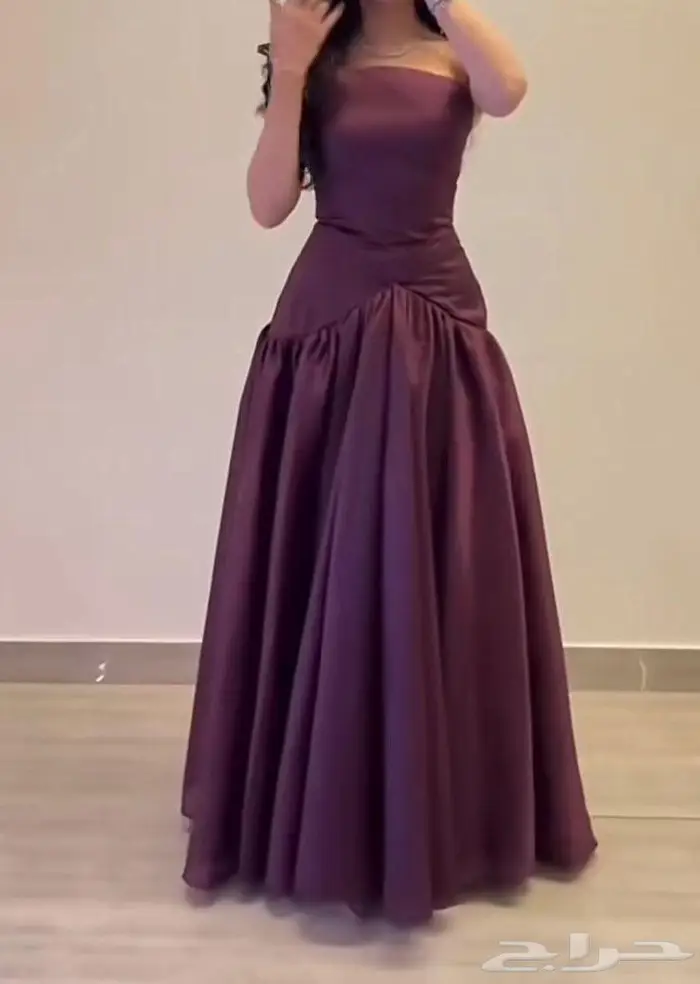 فستان برغندي 0