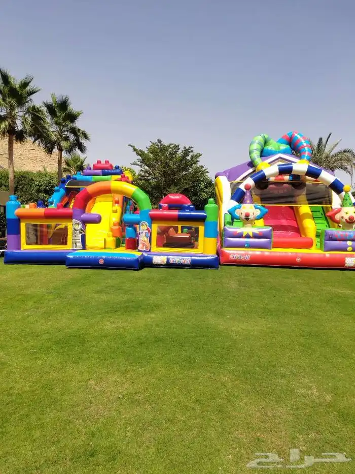 لتأجير العاب الكرنفال والنطيطات الهوائيه 11