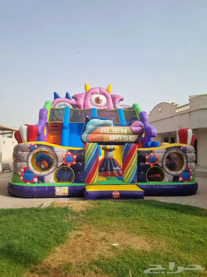 لتأجير العاب الكرنفال والنطيطات الهوائيه 8