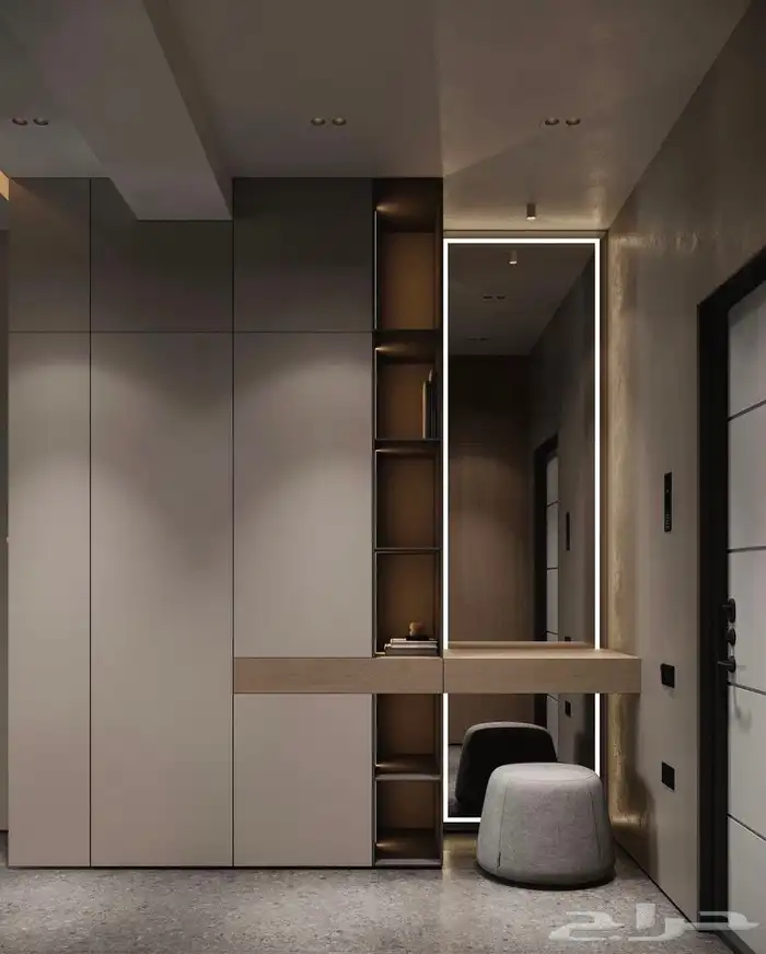 شي بورد بديل رخام باركيه مداخل غرف نوم 84