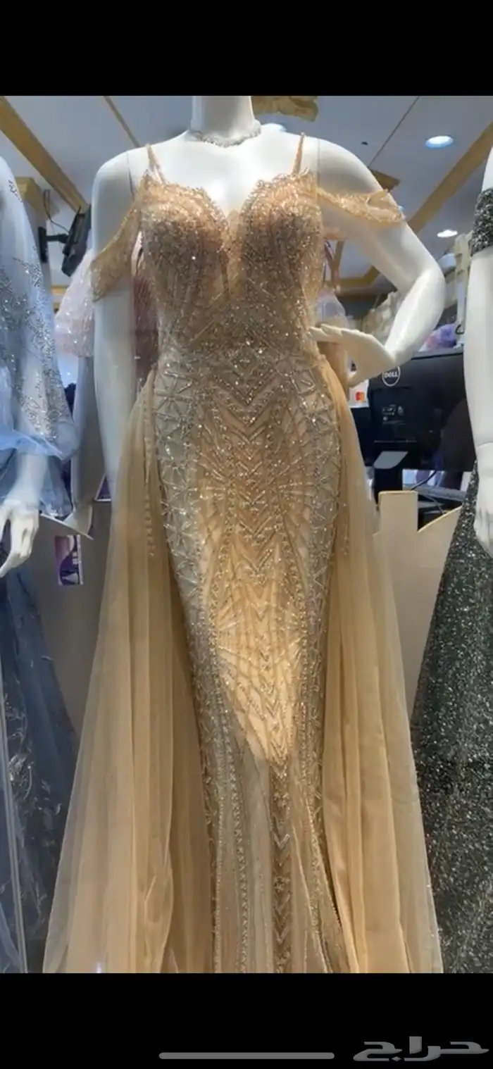فستان سهرة فخم للبيع 0