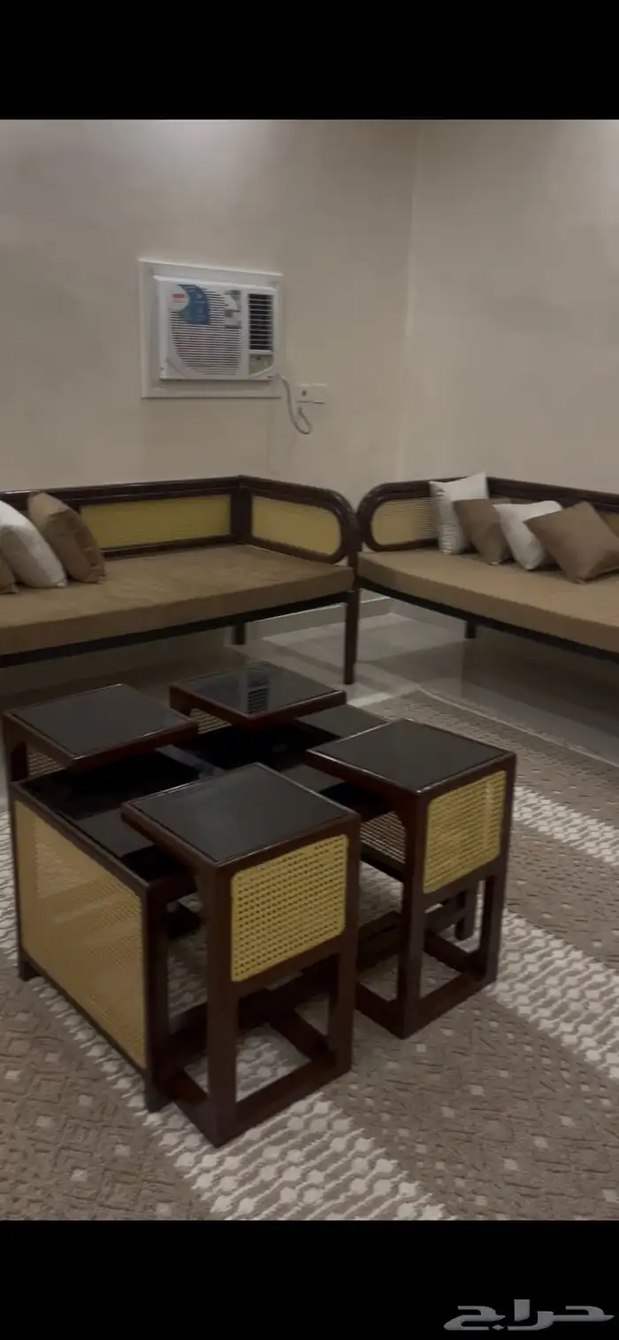 كراسي جيزانيه خشب لطلب موديل جديد 2