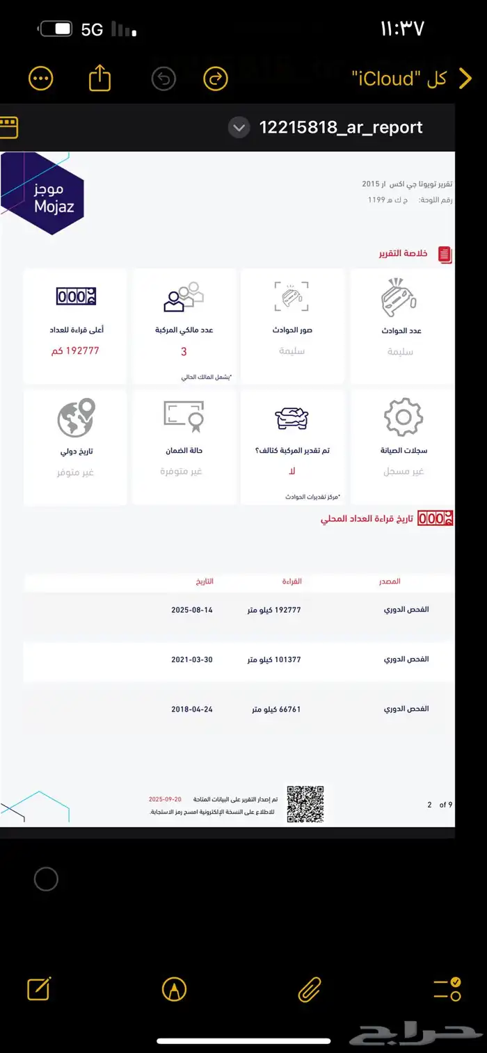 الاندكروزر جي اكس ار v82015 7