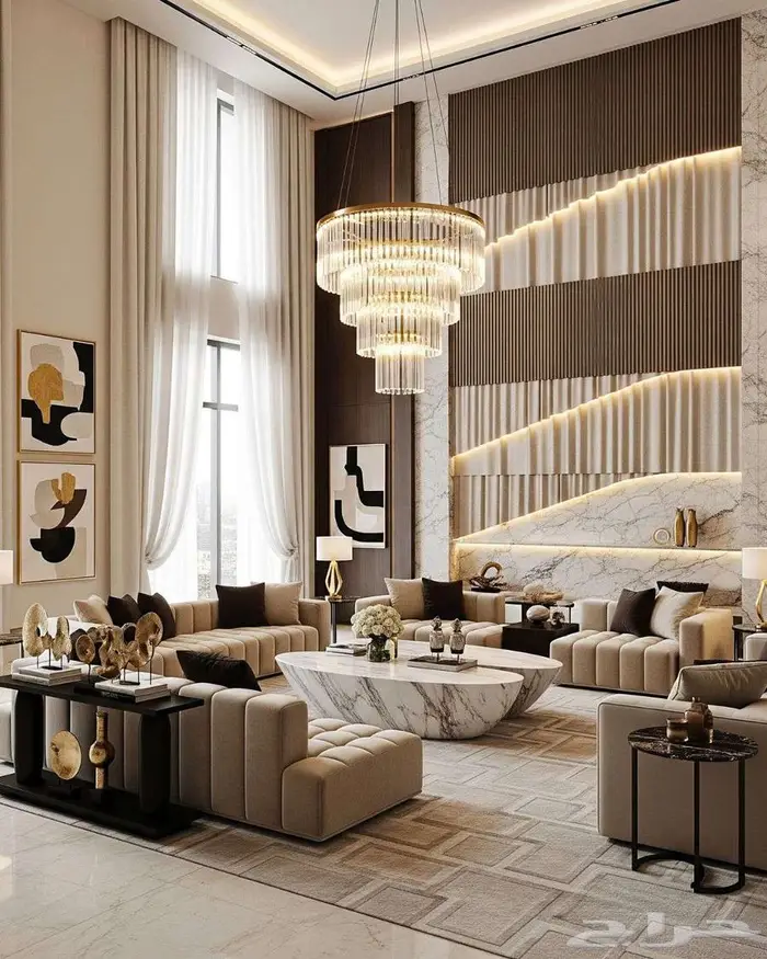 تصميم داخلي احترافي بالرياض 1