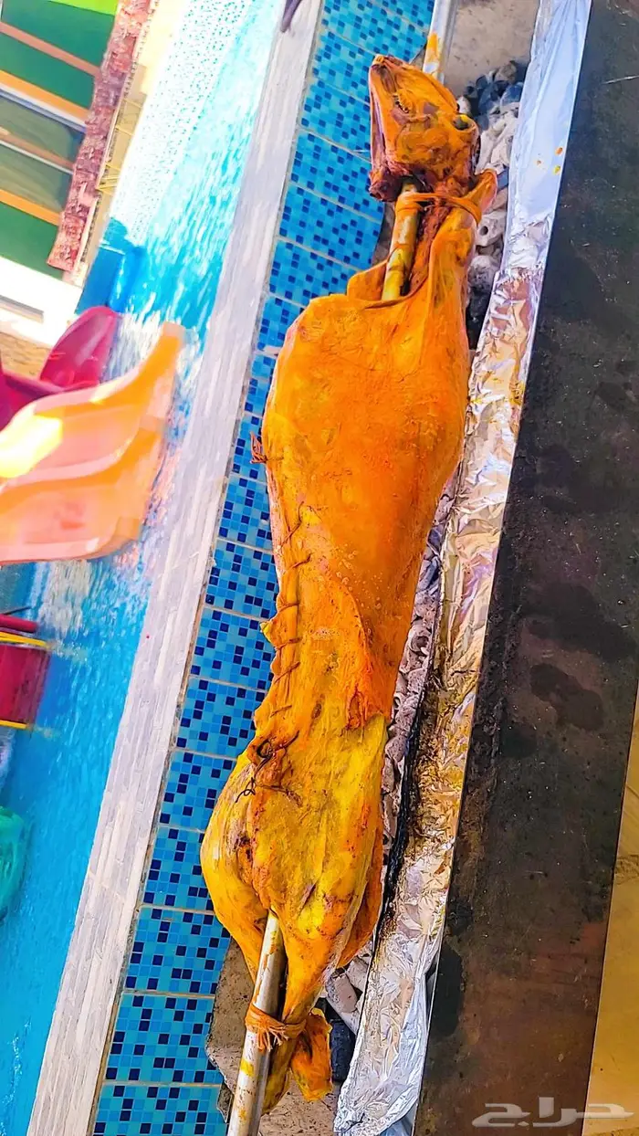 خروف مشوي علا الجمر 1