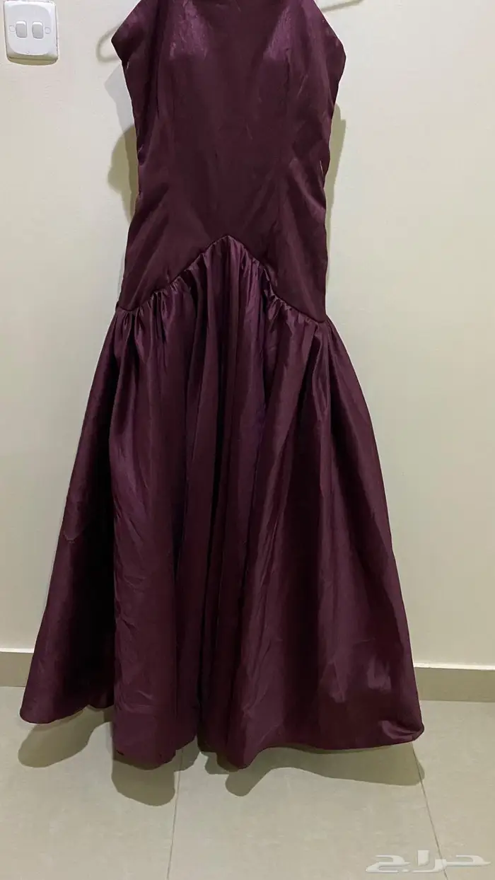 فستان برغندي 3
