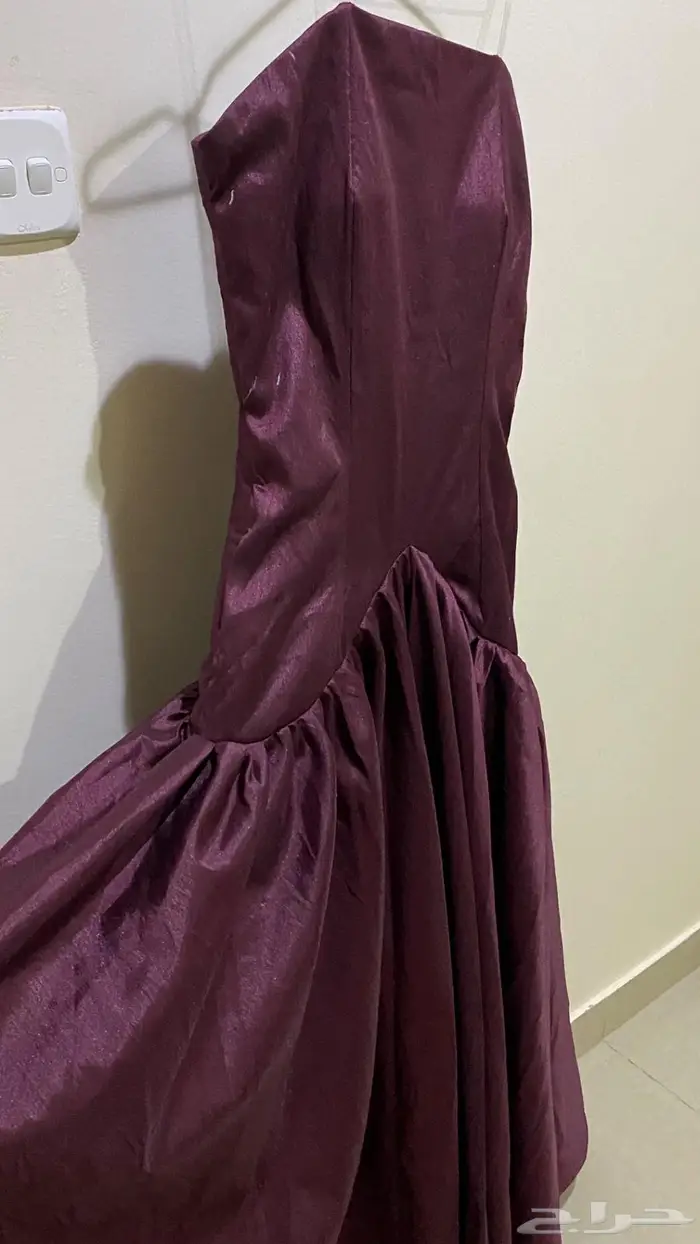 فستان برغندي 5