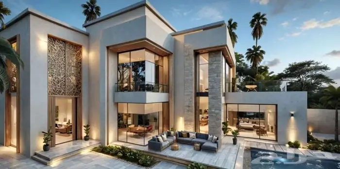 تصميم مخططات وواجهات ورسومات تنفيذيه كامله 3