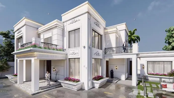 تصميم مخططات وواجهات ورسومات تنفيذيه كامله 6