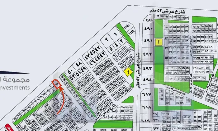 فرصة للبيع ارض تجارية حي البحيرات مخطط 99 0