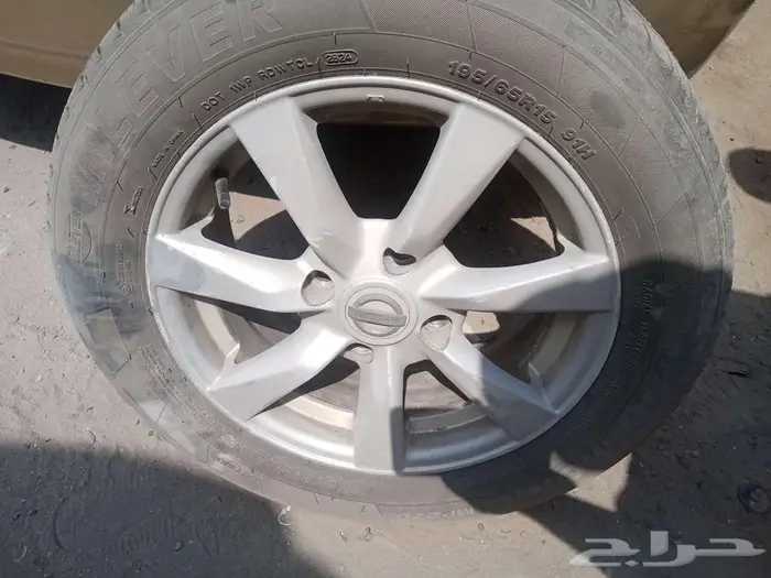 طقم 4 جنوط نيسان صني 0
