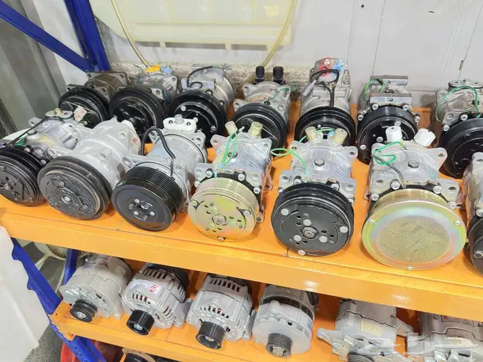 كمبروسر مكيف للشاحنات والكرينات والحفارات واللودرات الصينية 2