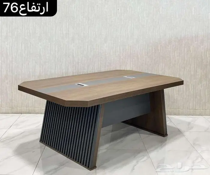طاولة اجتماع جديد مودرن فخم كل الوان ومقاس متوفر اثاث مكتبي 0