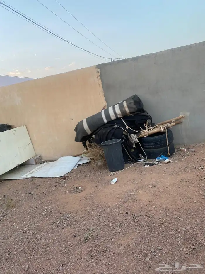 قطبه بيت شعر 9X4 مع التانكي نظيف على السوم 0