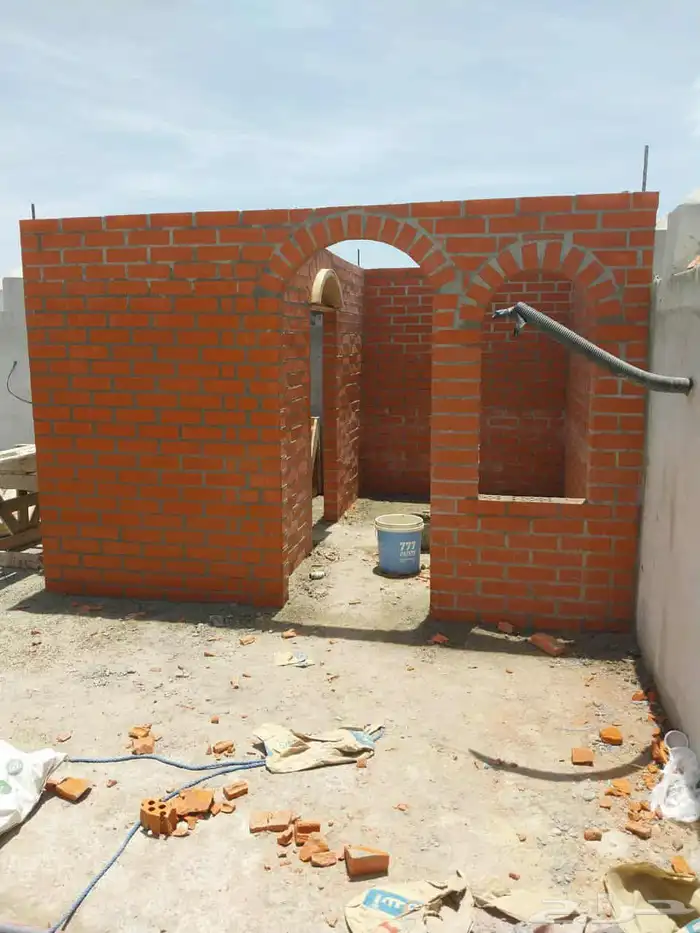 عمل مخابز ومشب نار شويات طوب الحمر ومشب رخام معلم باكستاني 5