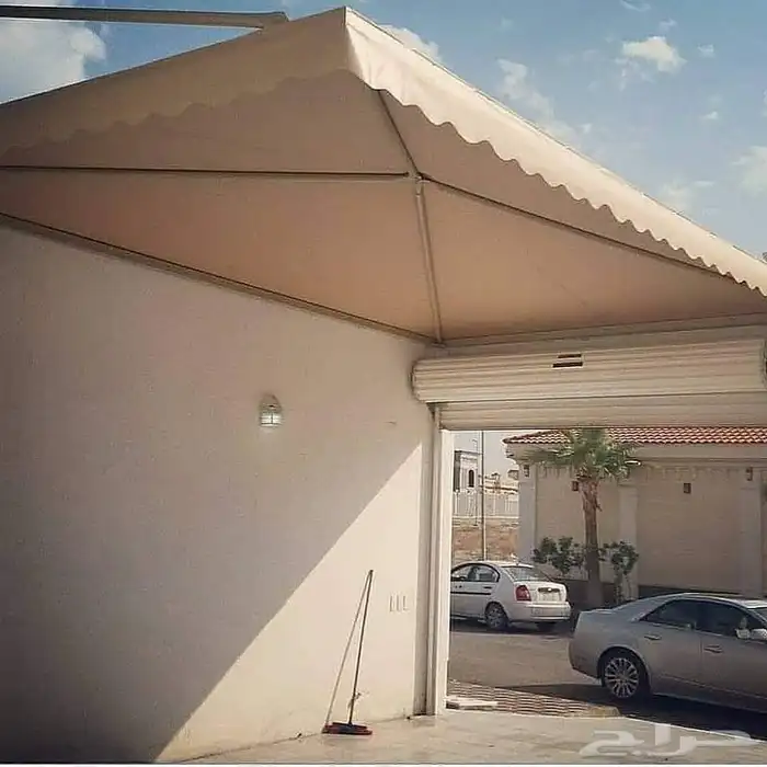 مظلات سيارات سواتر هناجر جميع انواعها تركيب 3