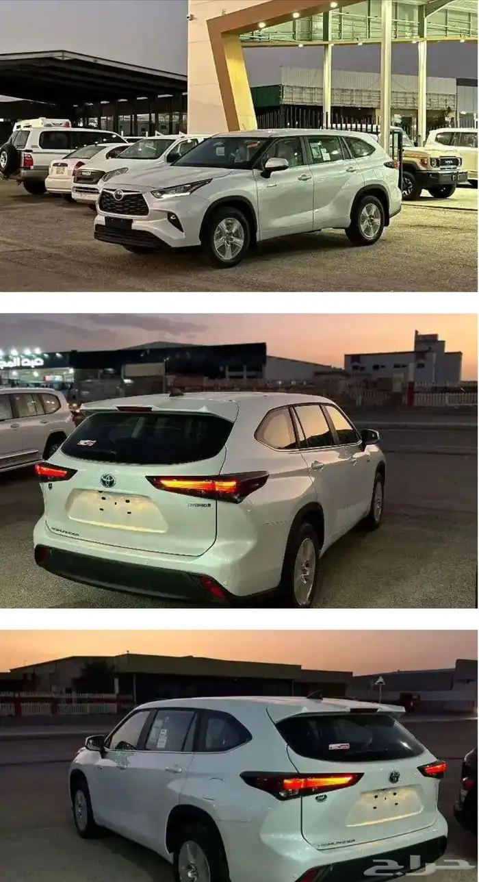 تويوتا هيلندر 2025 LE بدون دبل شركة العوده 0