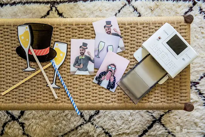 فوتو بوث تصوير مع طباعة صور فورية 1