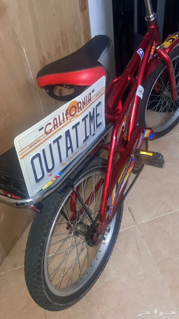 بسكليت رامبو عنابي 2