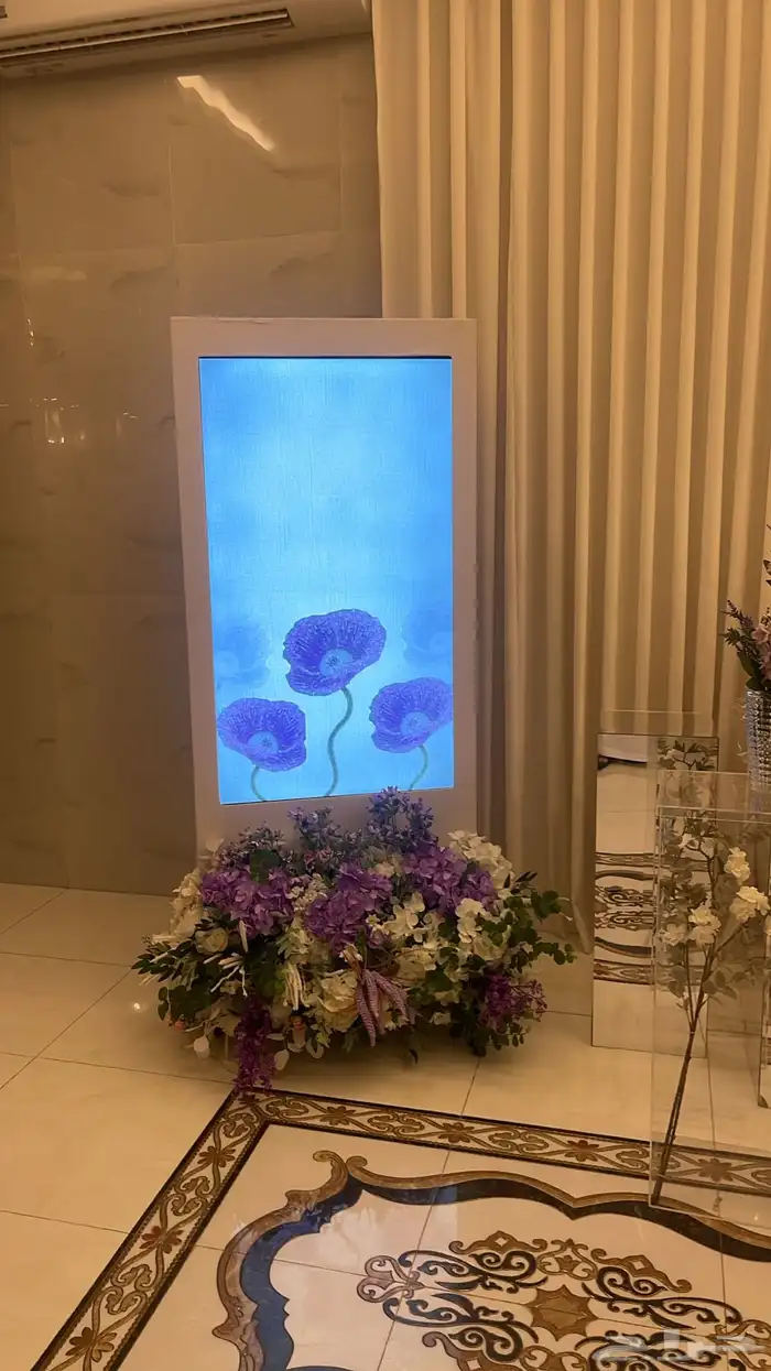 ايجار شاشة مداخل والاستقبال 350 0