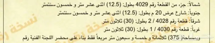 للبيع ارض في نمار لوحة 3 0