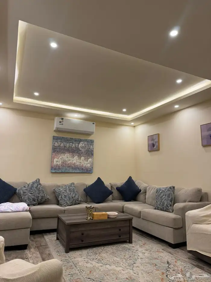 شقة غرفتين وصاله مفروش بحي النهضة 5